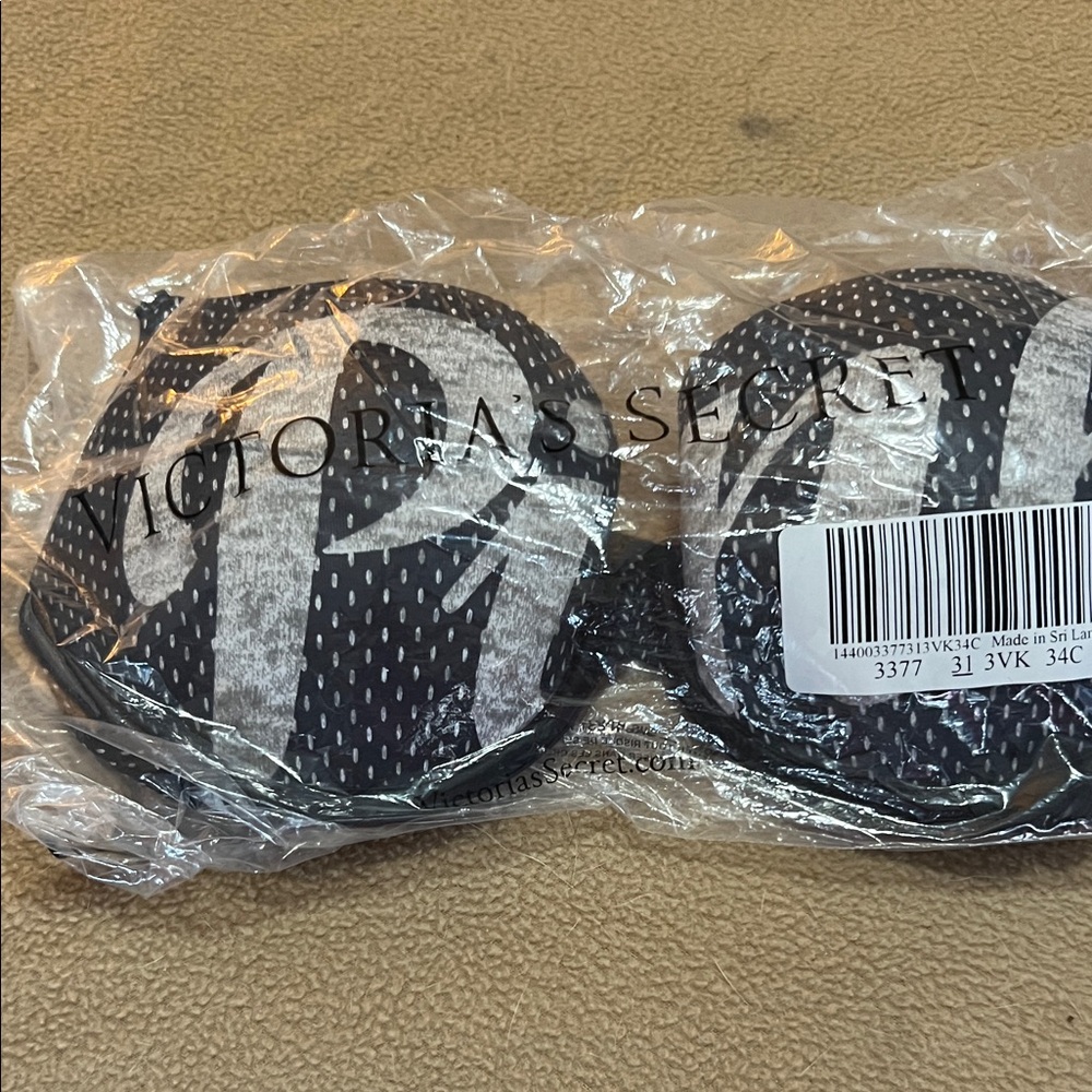 Victoria's Secret Monochrome Patterned Bra